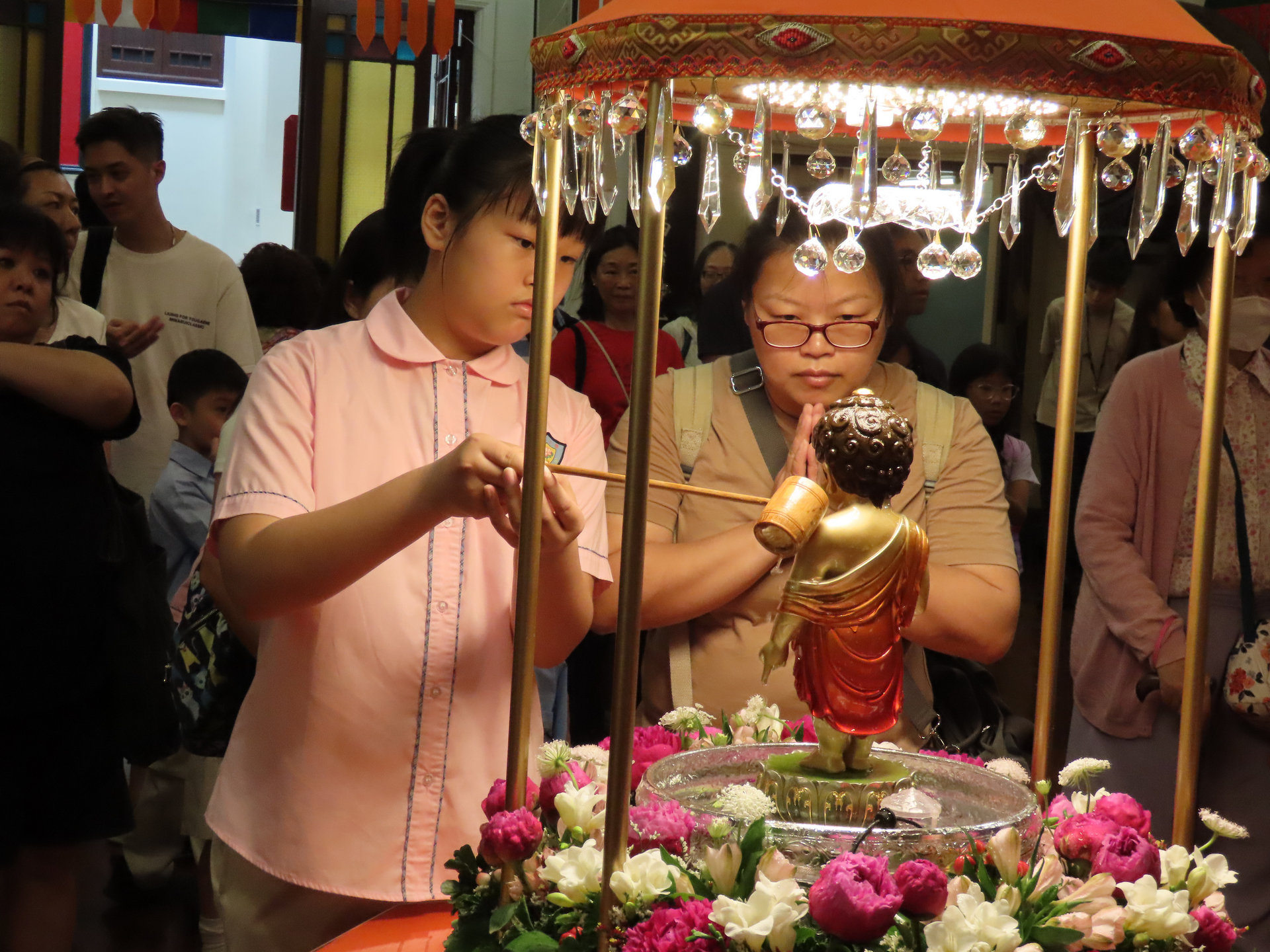 到東蓮覺苑浴佛 1